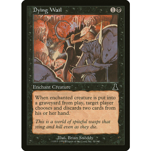 Dying Wail FOIL - UDS