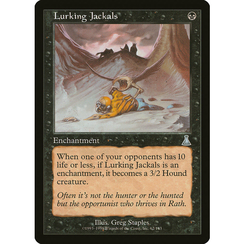 Lurking Jackals FOIL - UDS