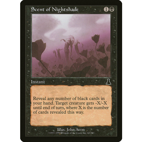 Scent of Nightshade FOIL - UDS