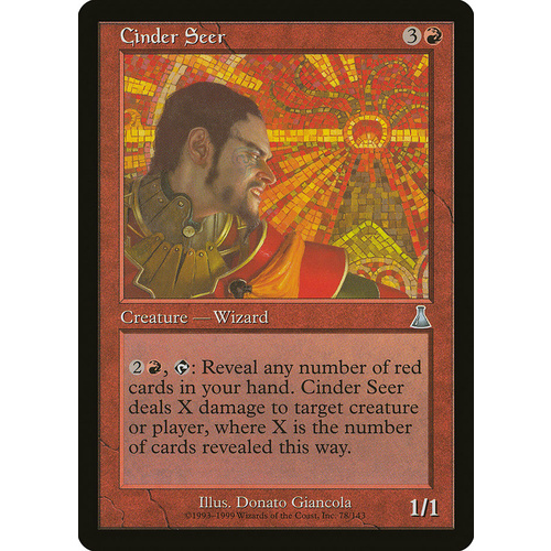Cinder Seer FOIL - UDS