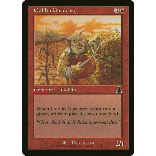 Goblin Gardener FOIL - UDS