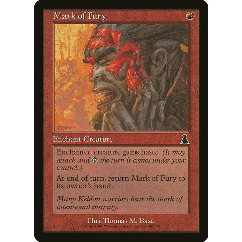 Mark of Fury FOIL - UDS