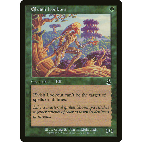 Elvish Lookout FOIL - UDS
