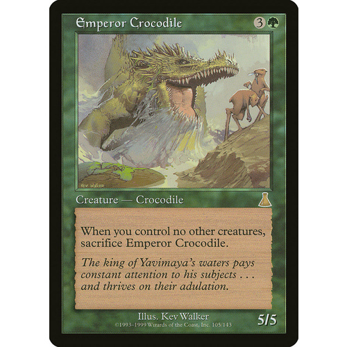Emperor Crocodile FOIL - UDS