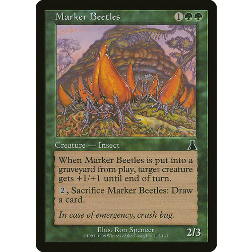 Marker Beetles FOIL - UDS