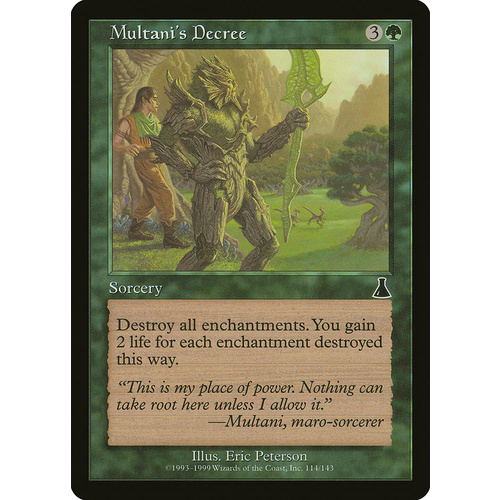 Multani's Decree FOIL - UDS