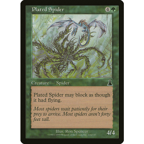 Plated Spider FOIL - UDS