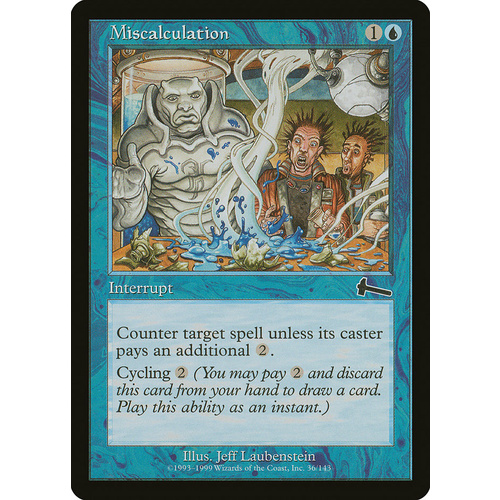 Miscalculation - ULG