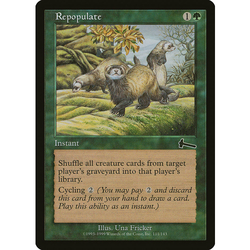 Repopulate - ULG