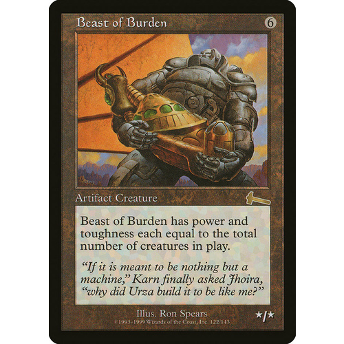 Beast of Burden - ULG