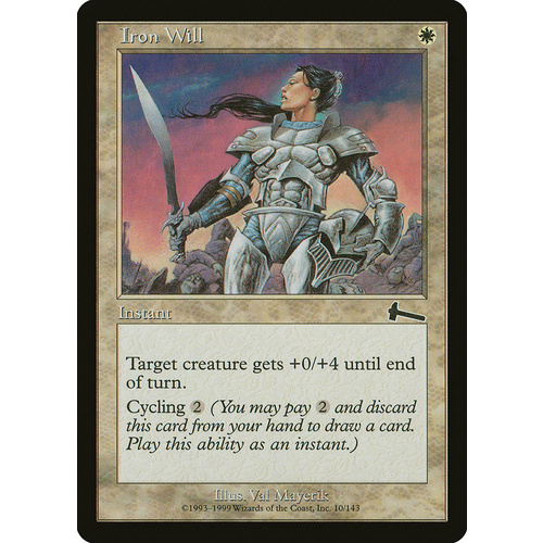Iron Will FOIL - ULG