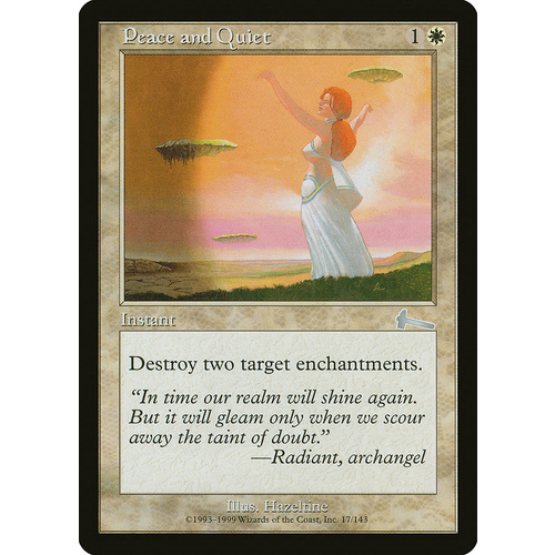 Peace and Quiet FOIL - ULG