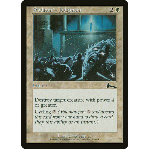 Radiant's Judgment FOIL - ULG