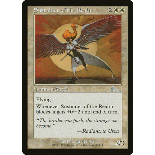Sustainer of the Realm FOIL - ULG