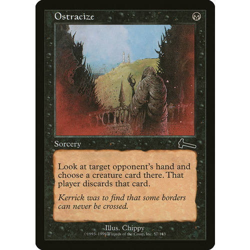 Ostracize FOIL - ULG