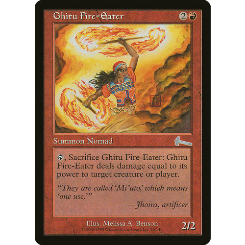 Ghitu Fire-Eater FOIL - ULG