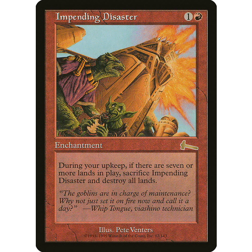 Impending Disaster FOIL - ULG