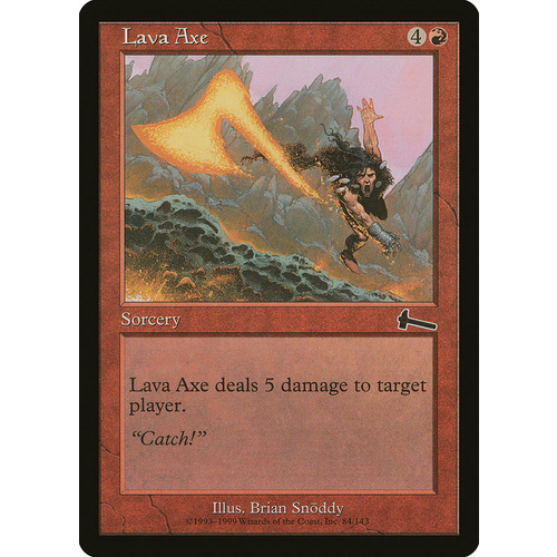 Lava Axe FOIL - ULG