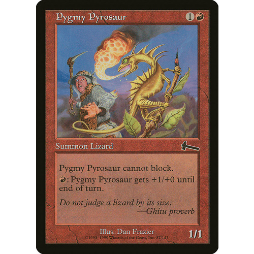 Pygmy Pyrosaur FOIL - ULG