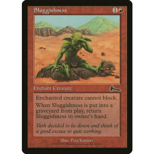Sluggishness FOIL - ULG