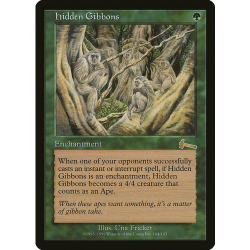 Hidden Gibbons FOIL - ULG