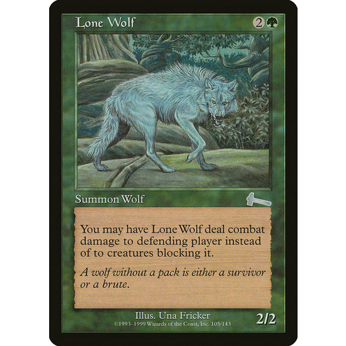 Lone Wolf FOIL - ULG