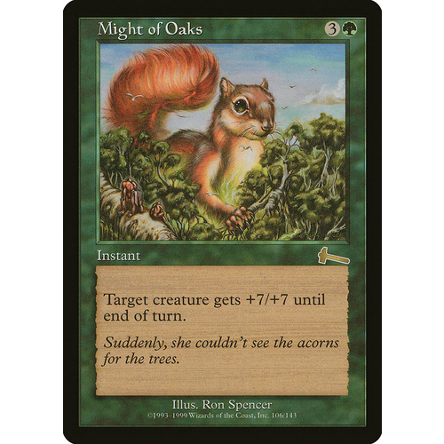Might of Oaks FOIL - ULG