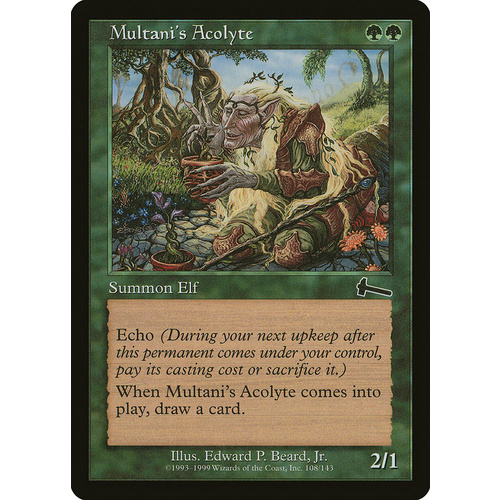 Multani's Acolyte FOIL - ULG