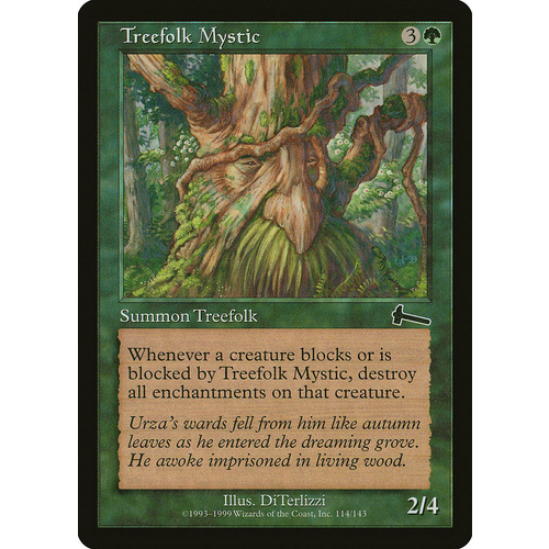 Treefolk Mystic FOIL - ULG