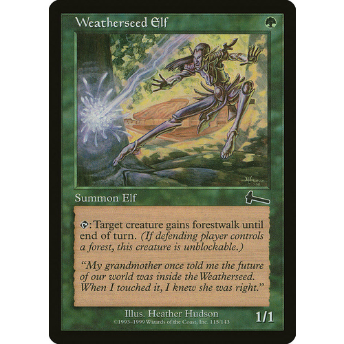 Weatherseed Elf FOIL - ULG