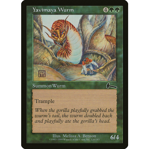 Yavimaya Wurm FOIL - ULG
