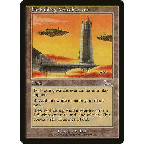 Forbidding Watchtower FOIL - ULG