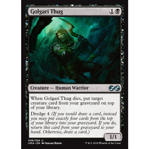 Golgari Thug FOIL - UMA