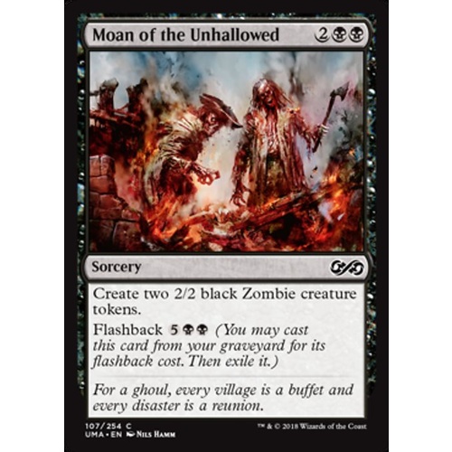 Moan of the Unhallowed FOIL - UMA