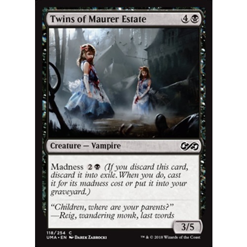 Twins of Maurer Estate FOIL - UMA