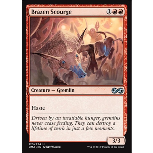 Brazen Scourge FOIL - UMA