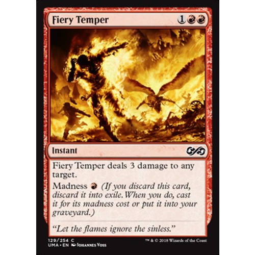 Fiery Temper FOIL - UMA
