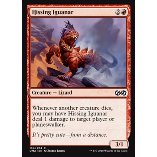 Hissing Iguanar FOIL - UMA