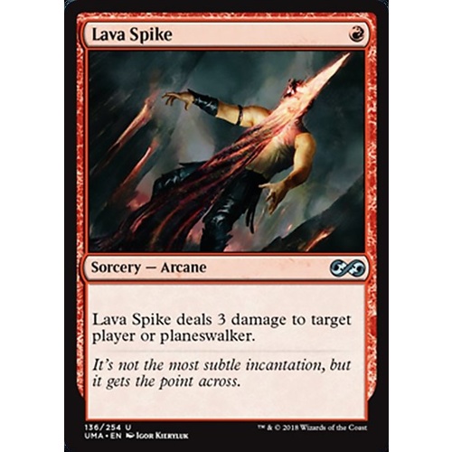 Lava Spike FOIL - UMA