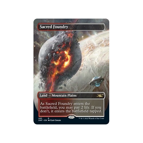 Sacred Foundry (Borderless) FOIL - UNF