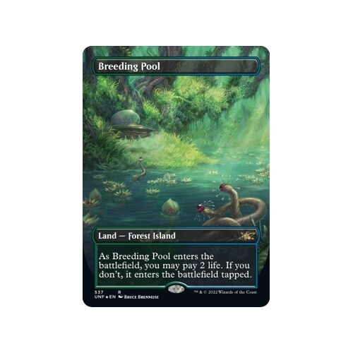 Breeding Pool (Borderless) (Galaxy Foil) FOIL - UNF