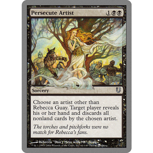 Persecute Artist - UNH