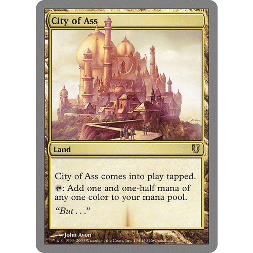 City of Ass - UNH