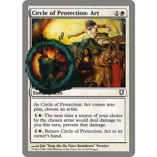 Circle of Protection: Art FOIL - UNH