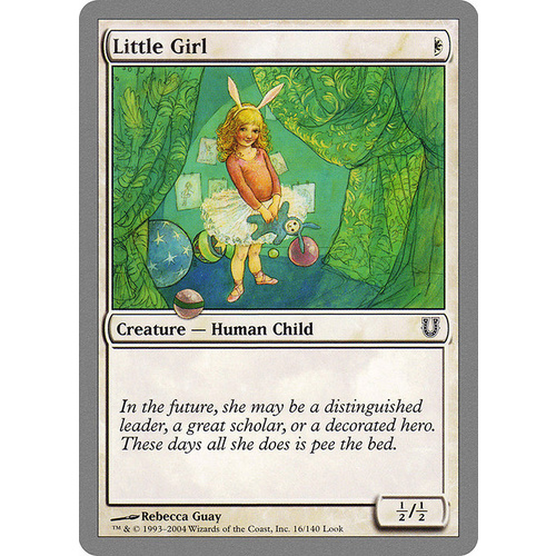 Little Girl FOIL - UNH