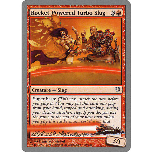 Rocket-Powered Turbo Slug FOIL - UNH