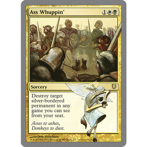 Ass Whuppin' FOIL - UNH