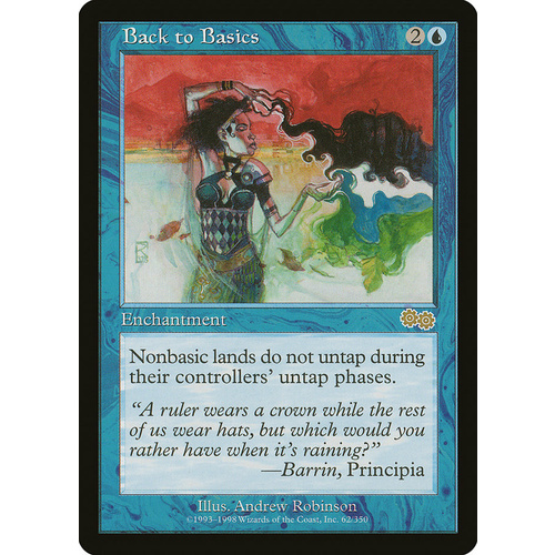 Back to Basics - USG