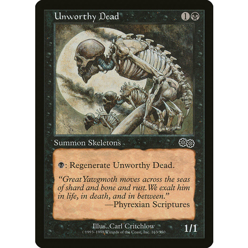 Unworthy Dead - USG