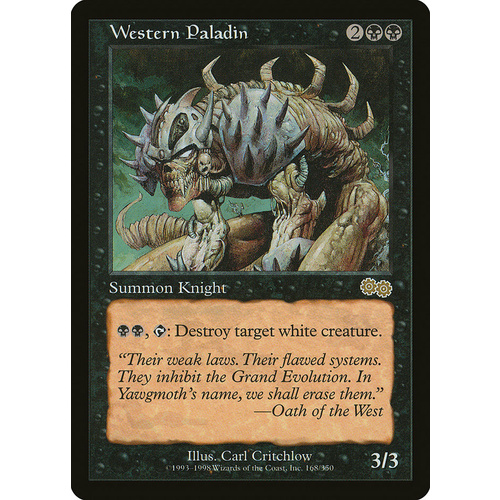 Western Paladin - USG